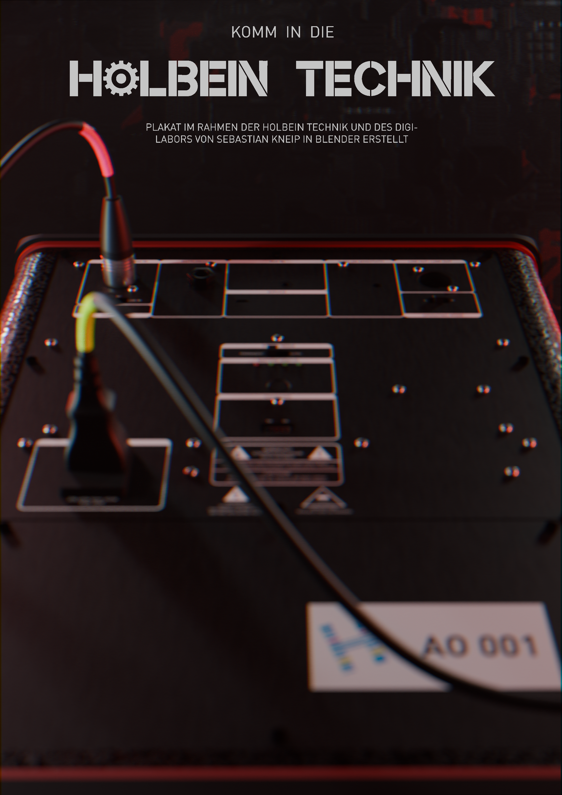 Holbein-Technik Plakat Visual