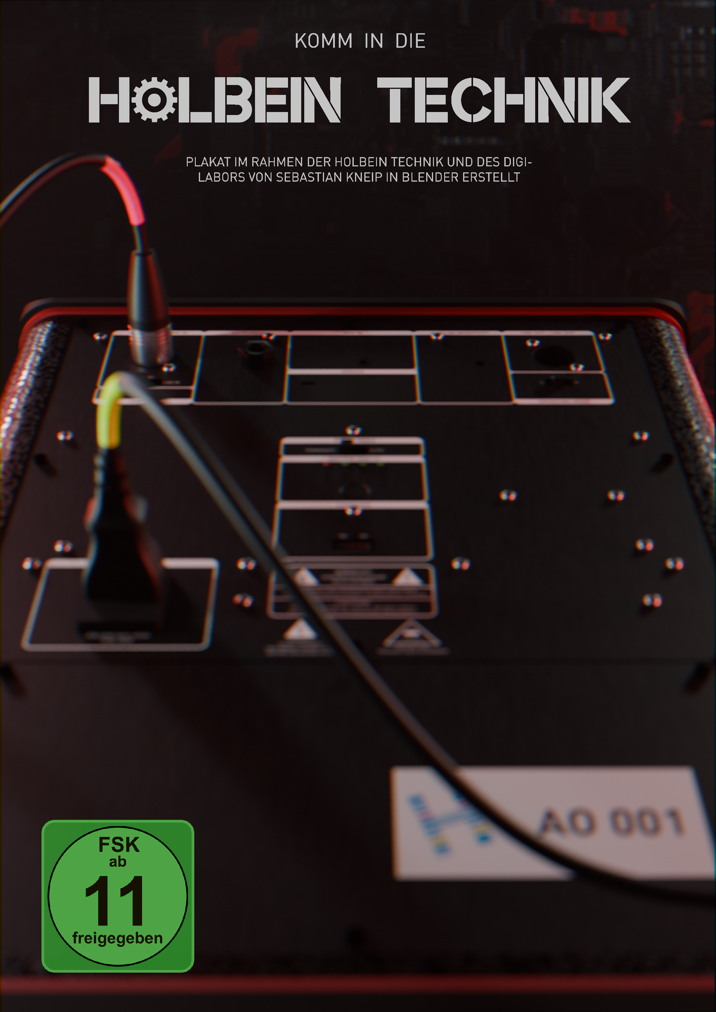 Holbein-Technik Plakat Visual