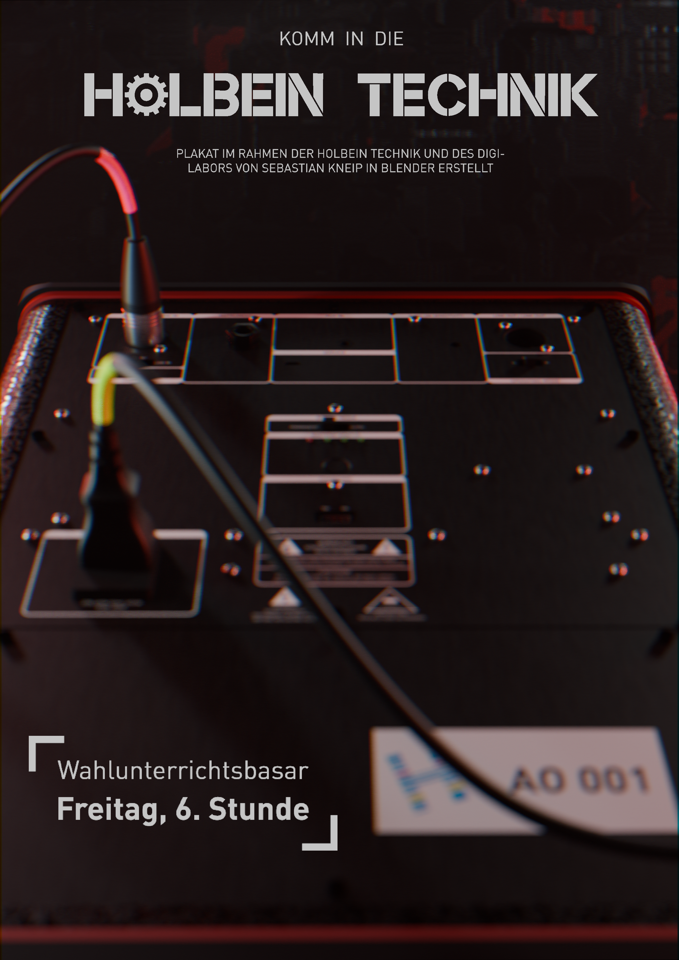 Holbein-Technik Plakat Visual