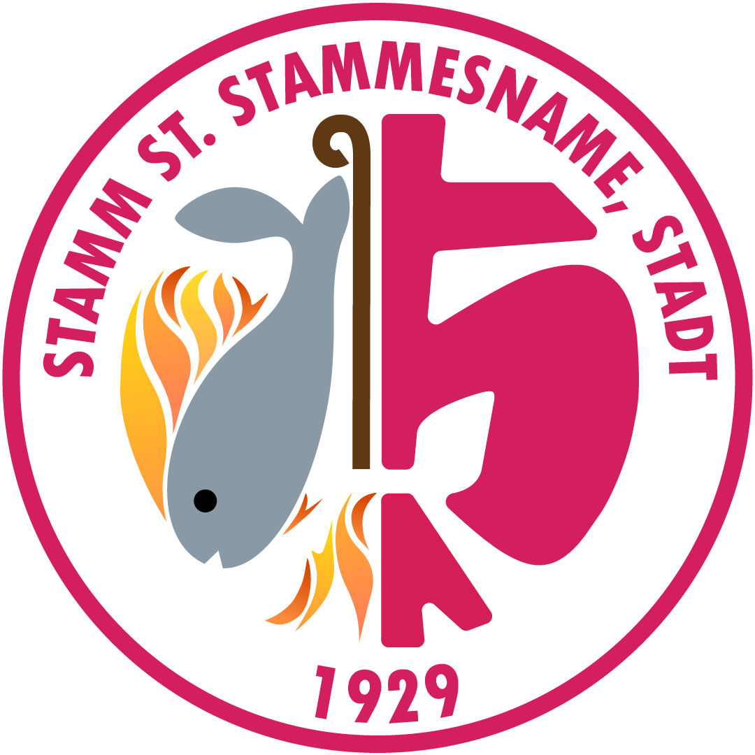 Logo eines Pfadfinderstammes Visual